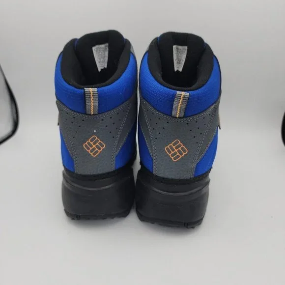 Columbia Kid’s Winter Boots - Blue, Gray, and Black - Picture 4 of 8